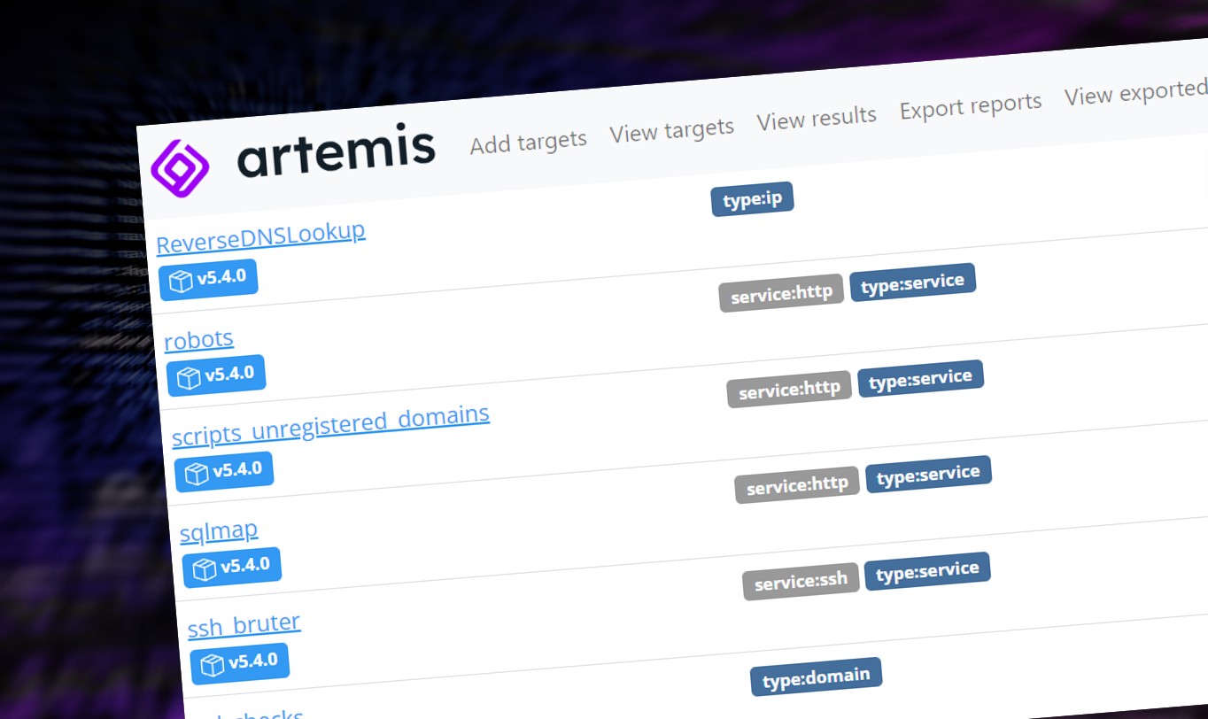 Alla scoperta di Artemis: lo scanner di vulnerabilità modulare open source