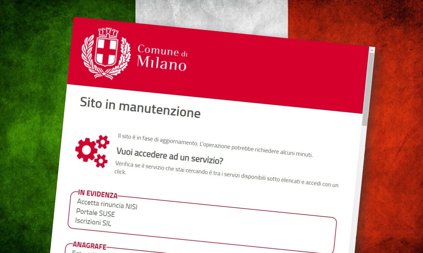 Il Sito del Comune di Milano Offline da Due Giorni: Manutenzione o Attacco Informatico