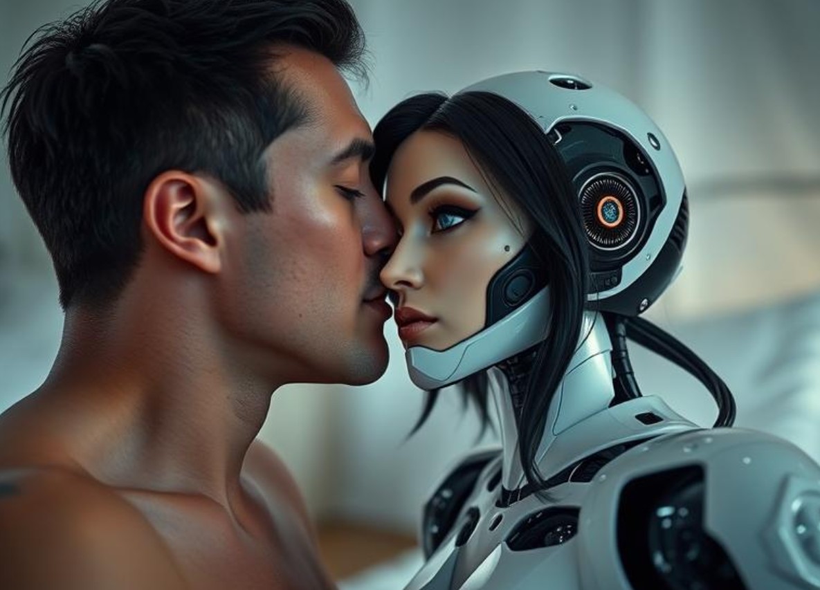 Amanti AI: entro il 2050 il sesso con robot supererà quello umano!